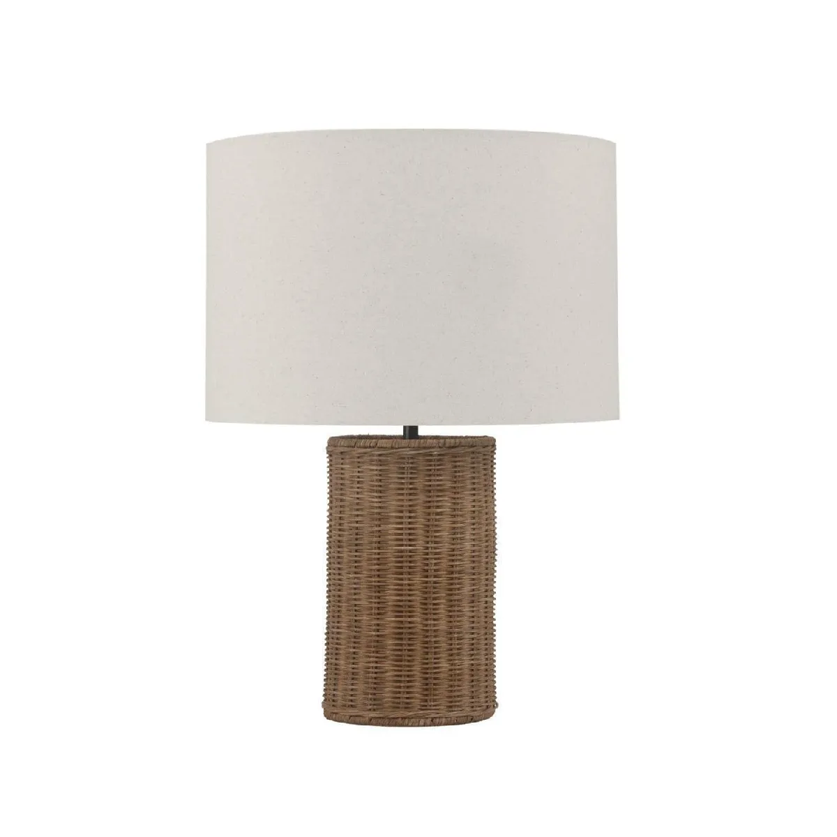 Alexandra house living Lampe Karibu en rotin et lin - Multicolore