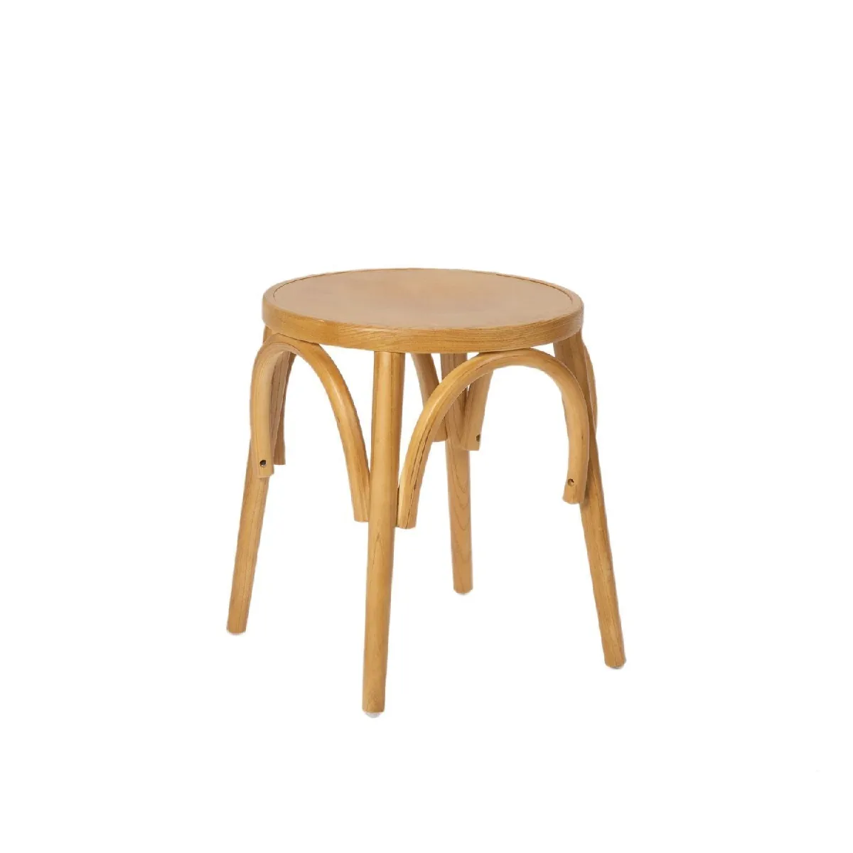 Meilleurs prix pour Table et tabouret en bois d'orme 40 x 46 cm