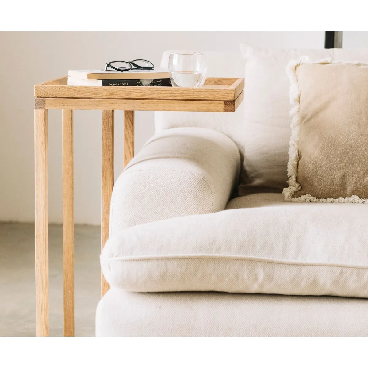 Comparer les prix de Table en chêne massif 45 x 35 x 70 cm