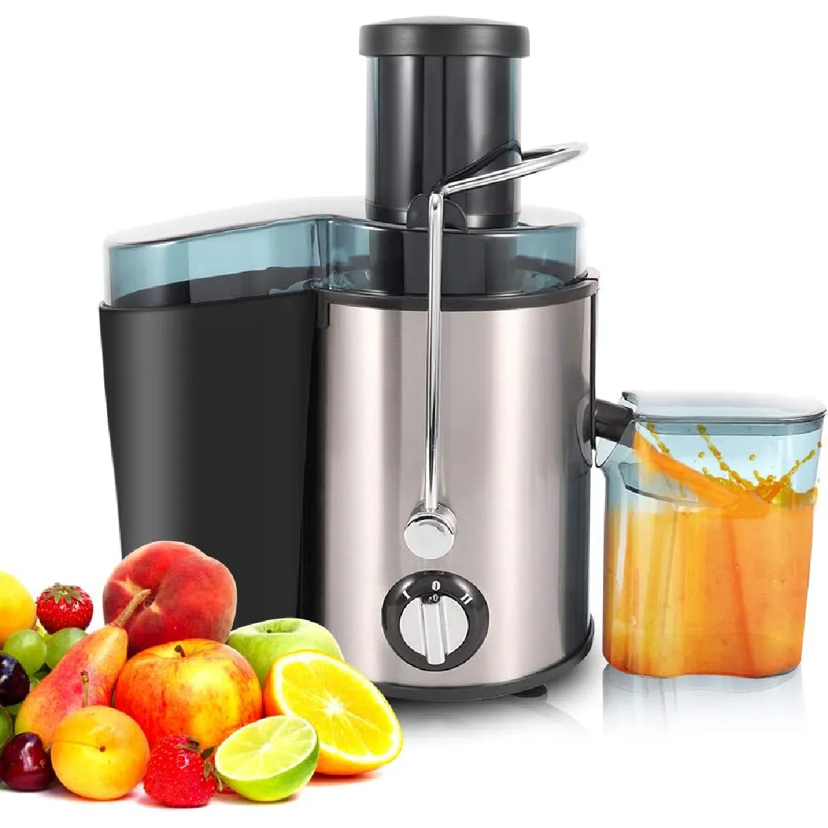 VENDOS85 Centrifugeuse &eacute;lectrique 400 W en acier inoxydable