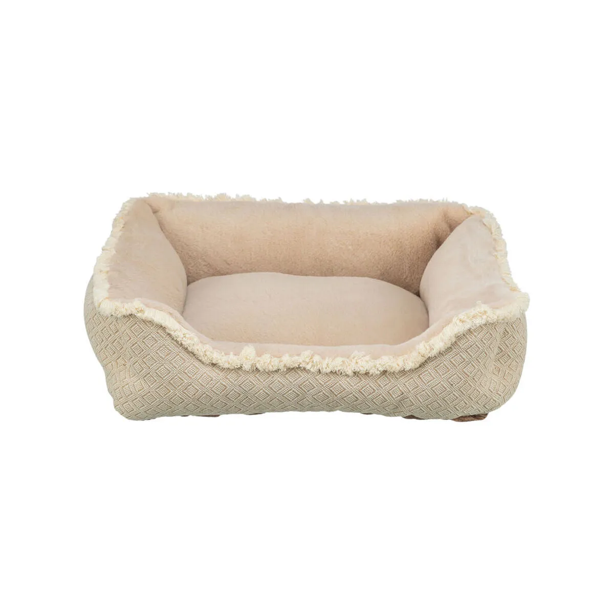 Comparer les prix de Lit pour animal de compagnie Trixie Beige Tissu Peluche Tissu 60 x 50 cm