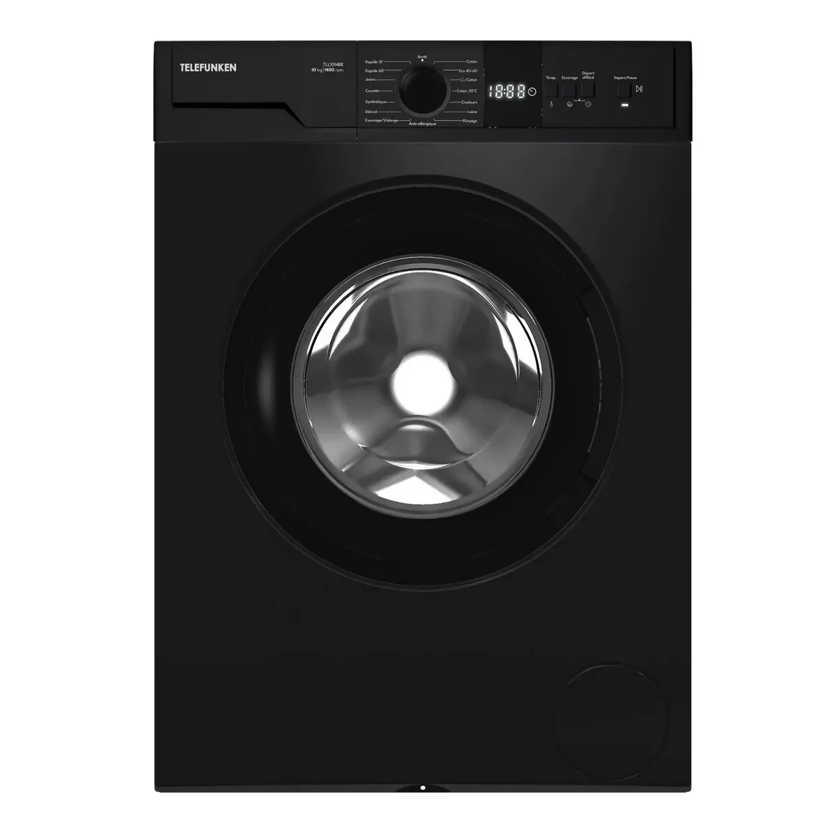 TELEFUNKEN Lave-linge frontal 10kg 1400 trs/min - TLL1014BK - 