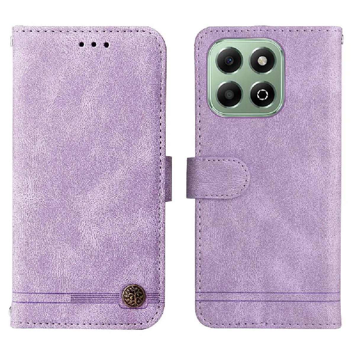 Coque Silicone Fine + Film Écran Pour Honor X6b - Transparent - Marque HTDMobiles - Neuf