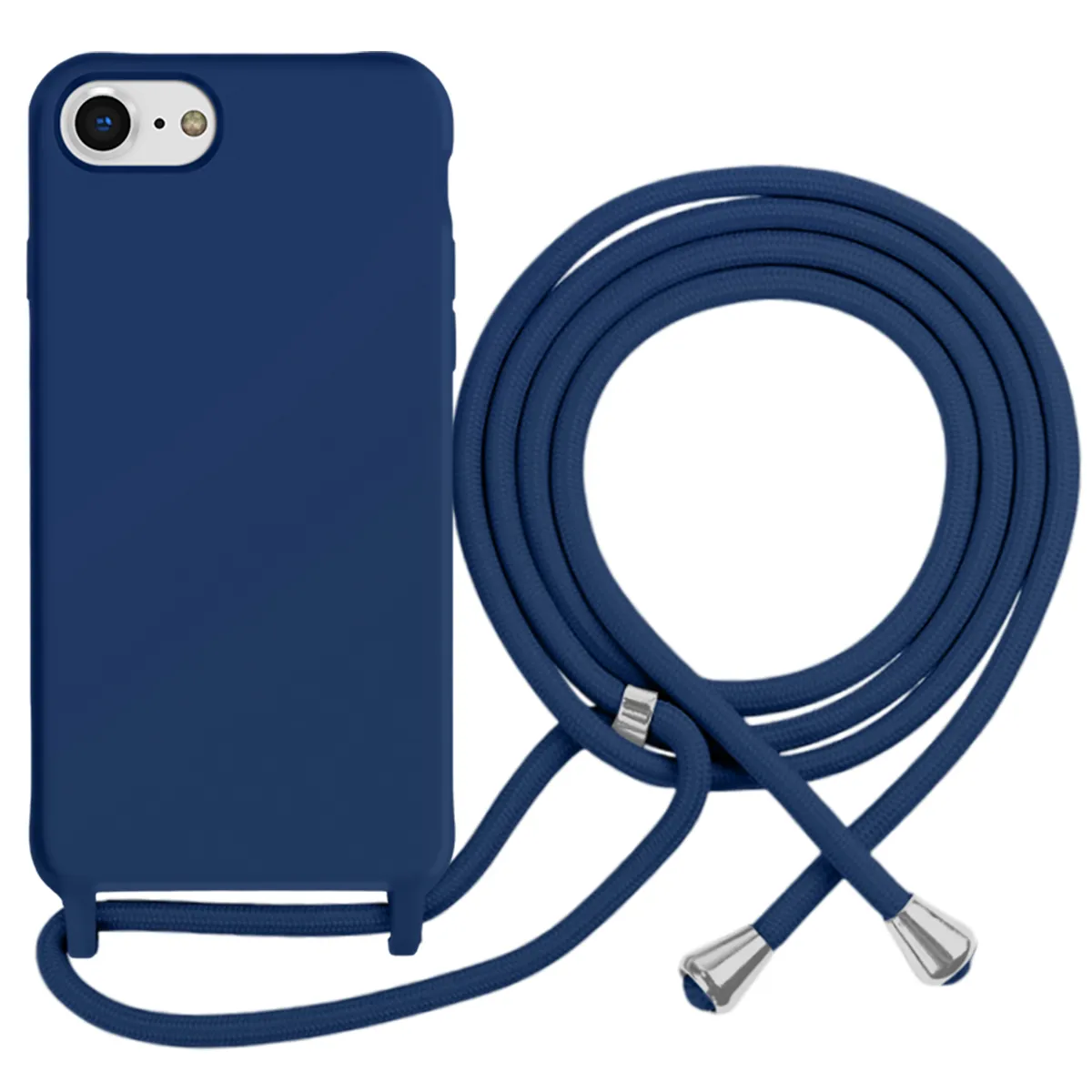 Moxie Bleu Coque Cordon Iphone 7 / 8 Tpu Marine