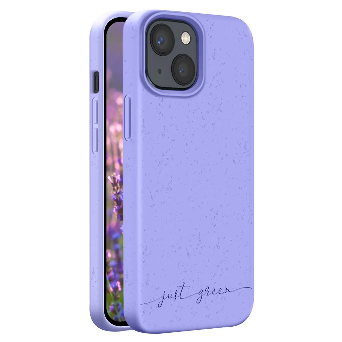Just Green Violet Coque Pour Iphone 13 Mini Lavande