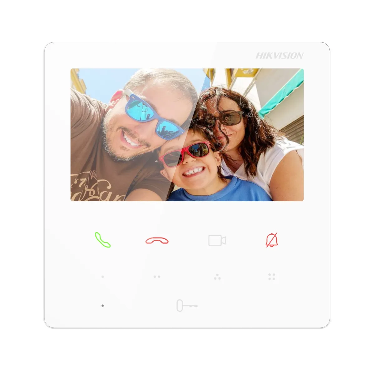 Hikvision Blanc Moniteur Interphone Vidéo Value 4,3" Tft Tcp/Ip, Wifi, Sip - Image 3
