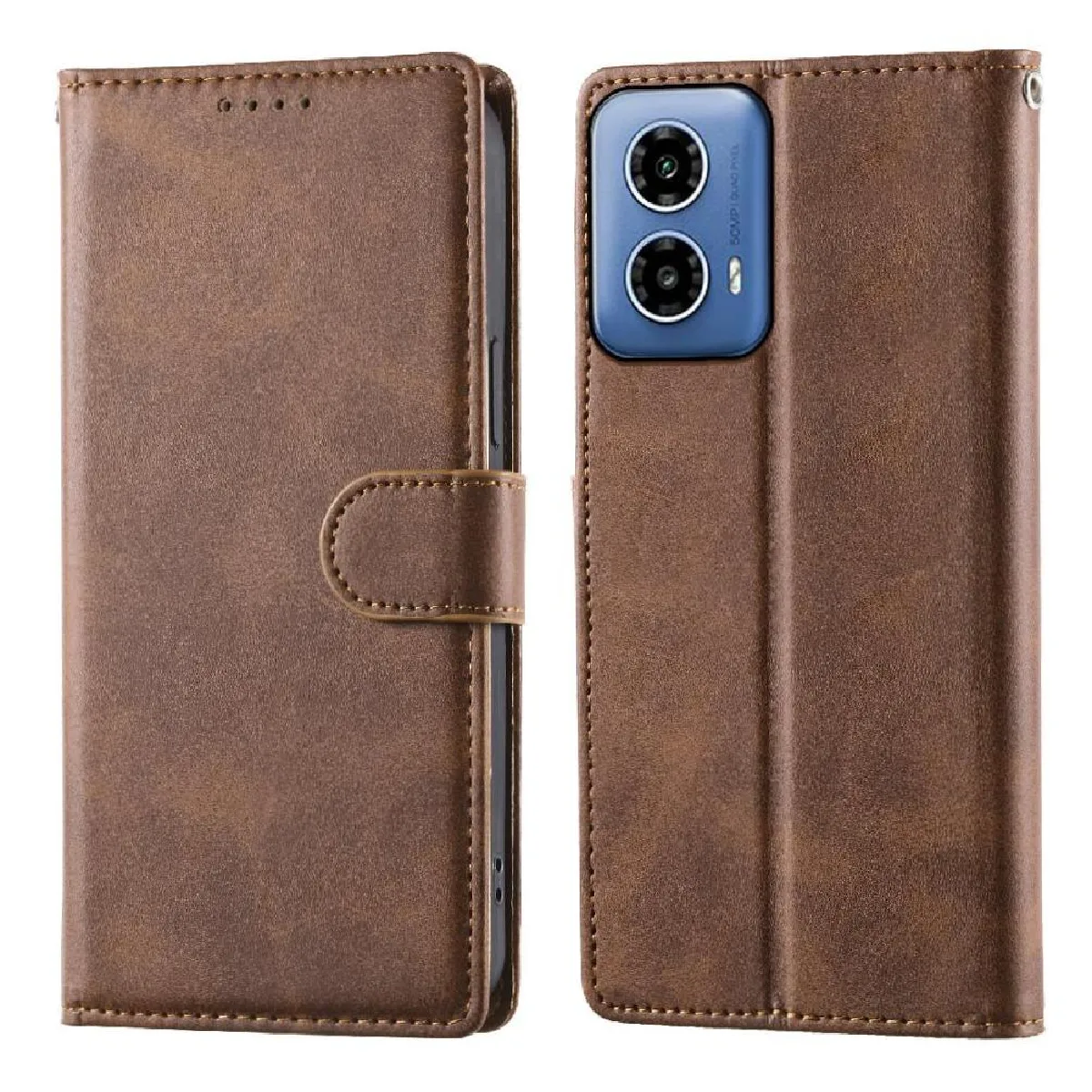 Flip Étui Pour Motorola MOTO G34 Portefeuille Fentes pour cartes Étui