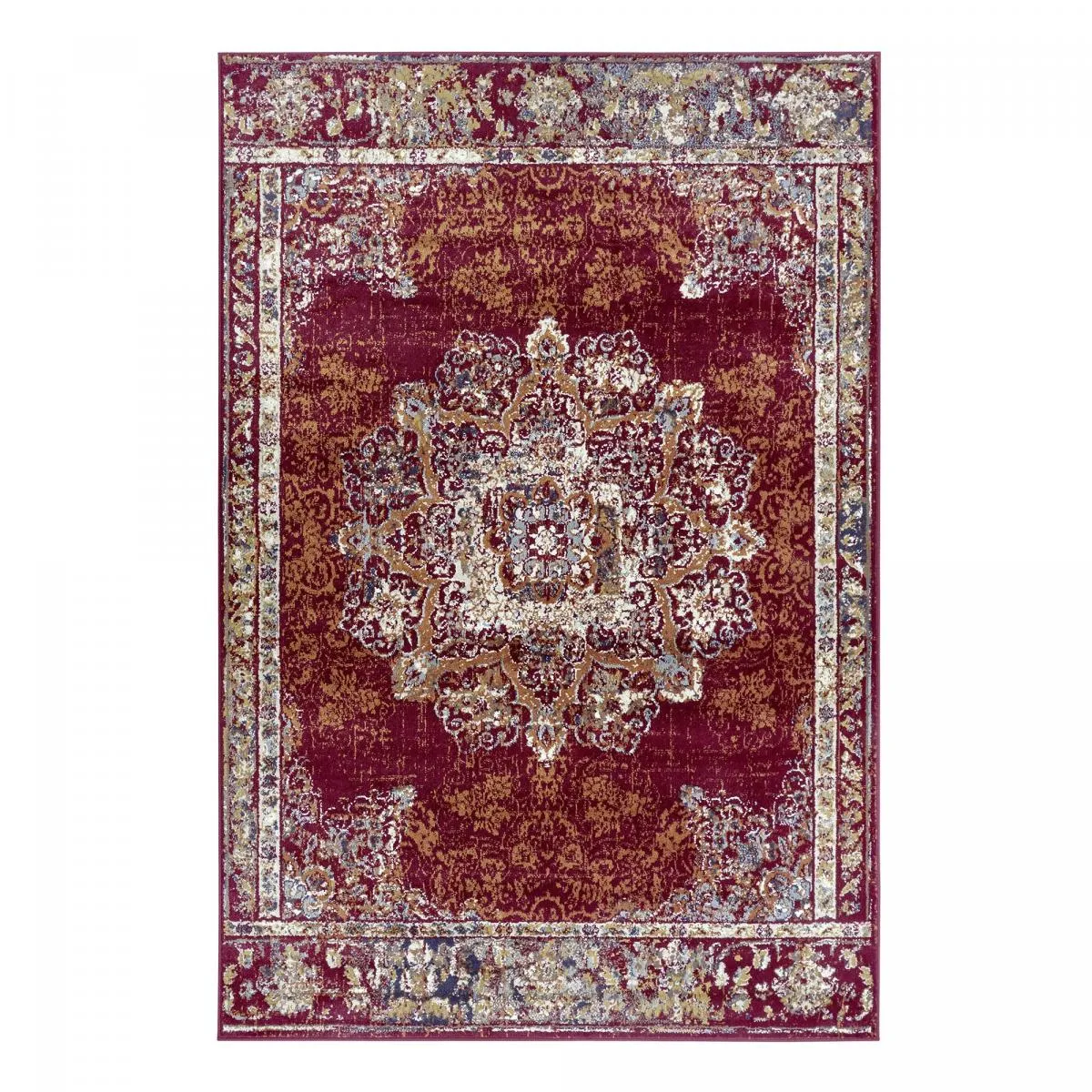 Tapis salon 80x240cm Or MADERNO - vue 3