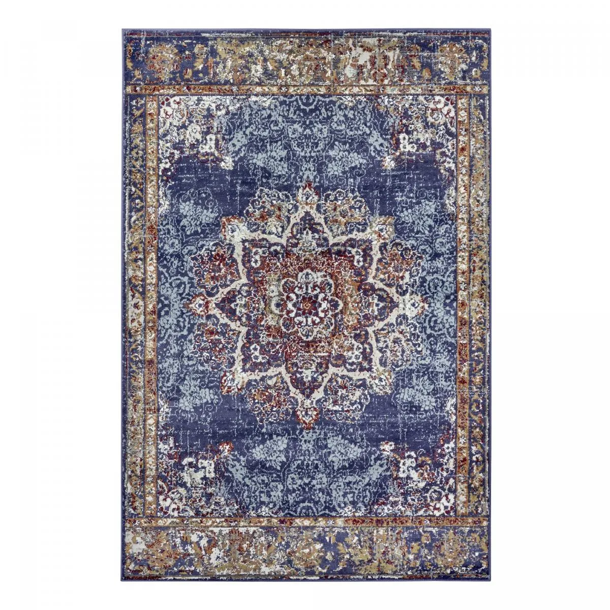 Tapis salon 80x240cm Or MADERNO - vue 2