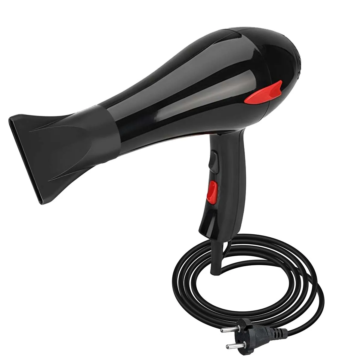Avizar Noir Sèche-Cheveux Puissant 950W Avec 3 Niveaux De Températures