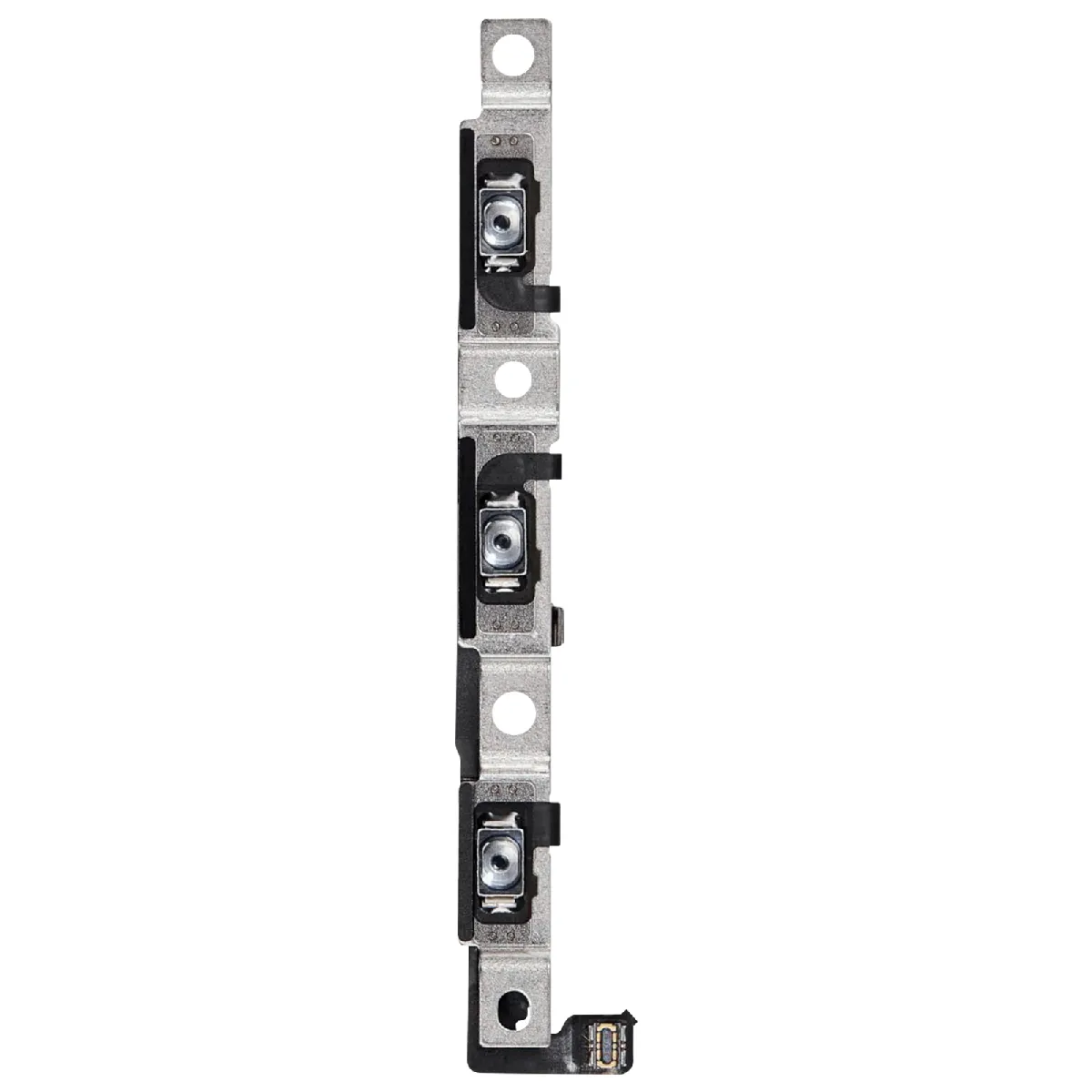 Clappio Noir Nappe Bouton Volume Pour Iphone 16 Pro Pièce De Réparation Compatible - Image 2