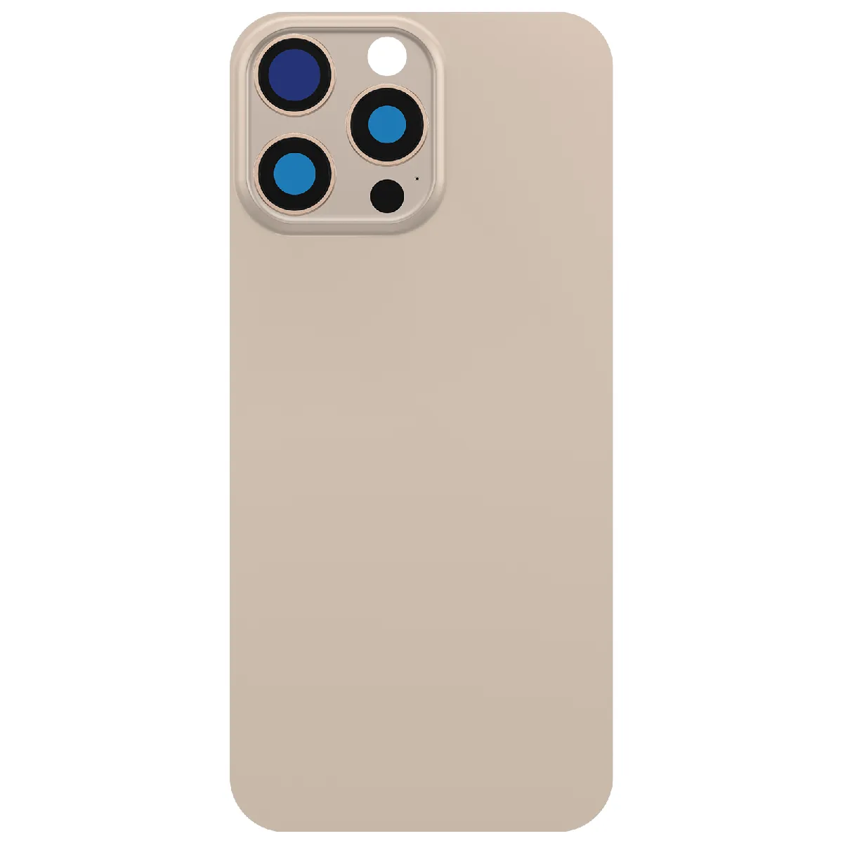 Avizar Beige Cache Batterie De Remplacement Pour Iphone 16 Pro Max Avec Adhésif Intégré
