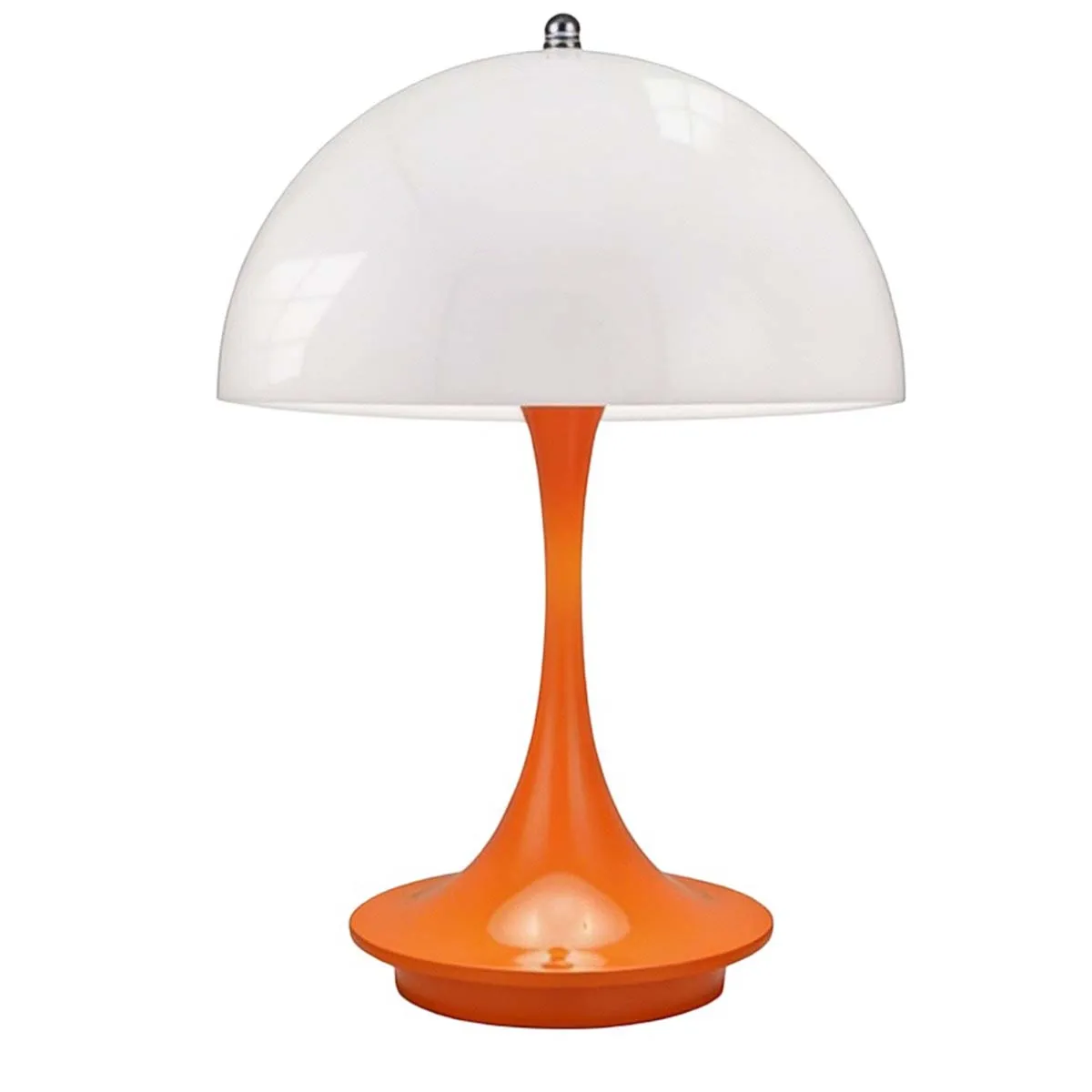 Avizar Lampe de bureau champignon LED - Orange