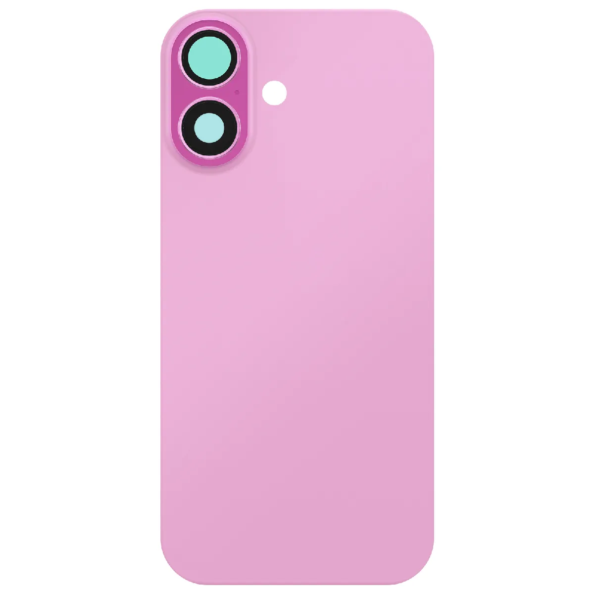 Avizar Rose Cache Batterie De Remplacement Pour Iphone 16 Avec Adhésif Intégré