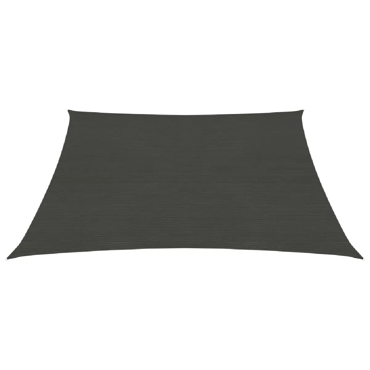Voile D'ombrage 160 G/M&sup2; 4,5 X 4,5 M Pehd Anthracite Helloshop26 02_0008928