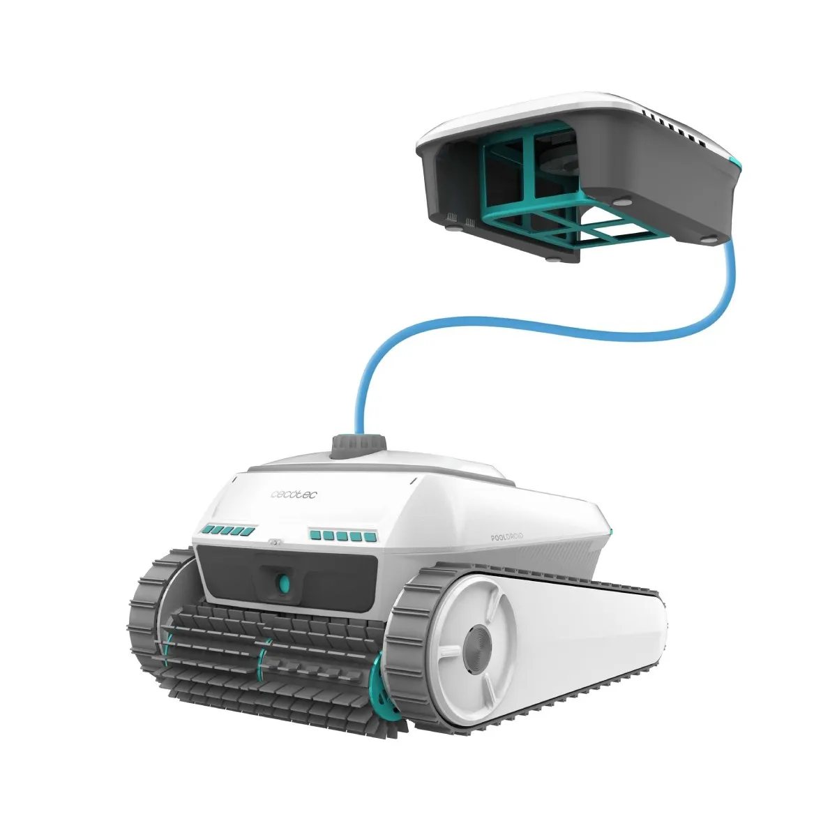 Cecotec Blanc Robot Aspirateur De Piscine Aquaskater