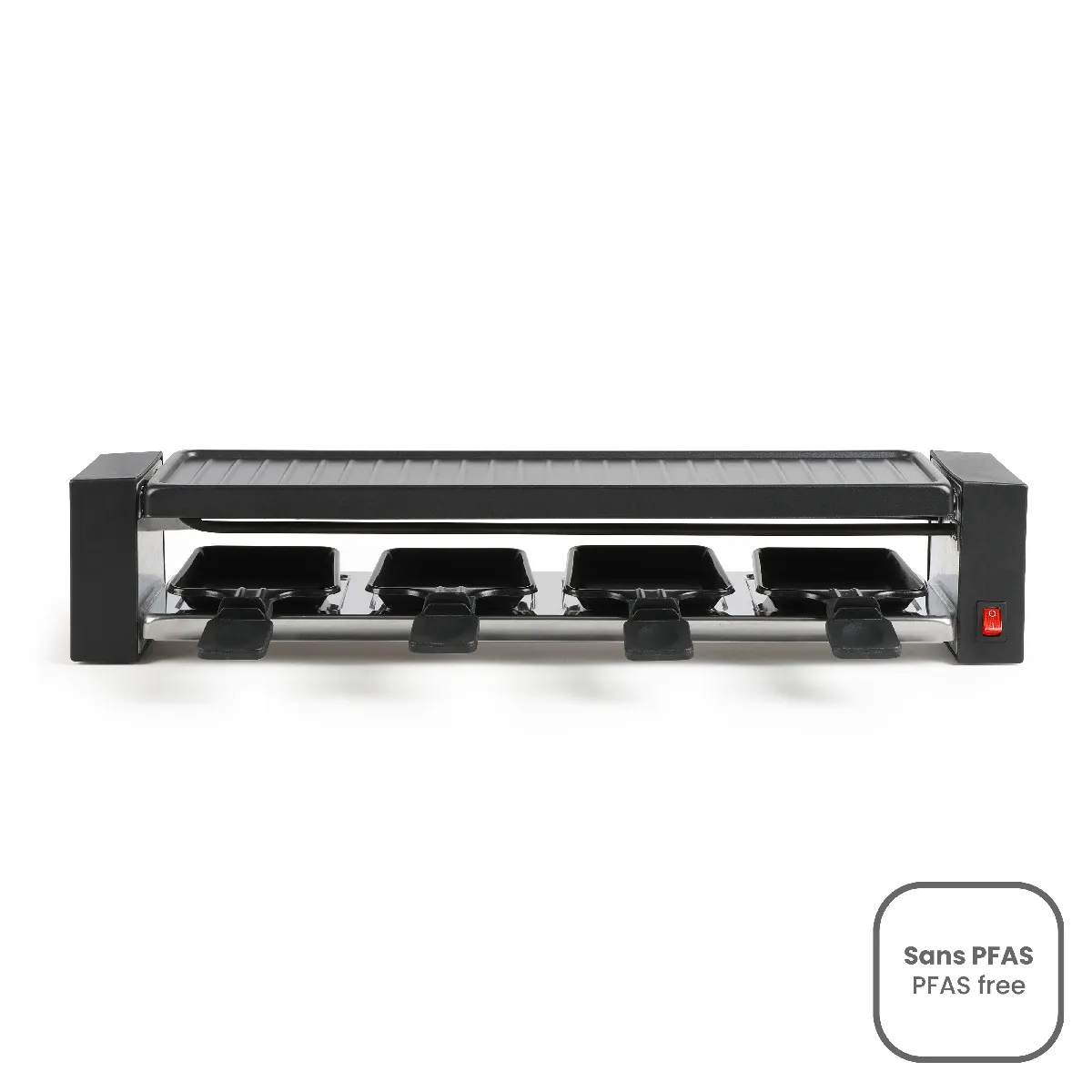 ONLI Appareil &agrave; raclette 4 personnes 800w - ON1011N - 