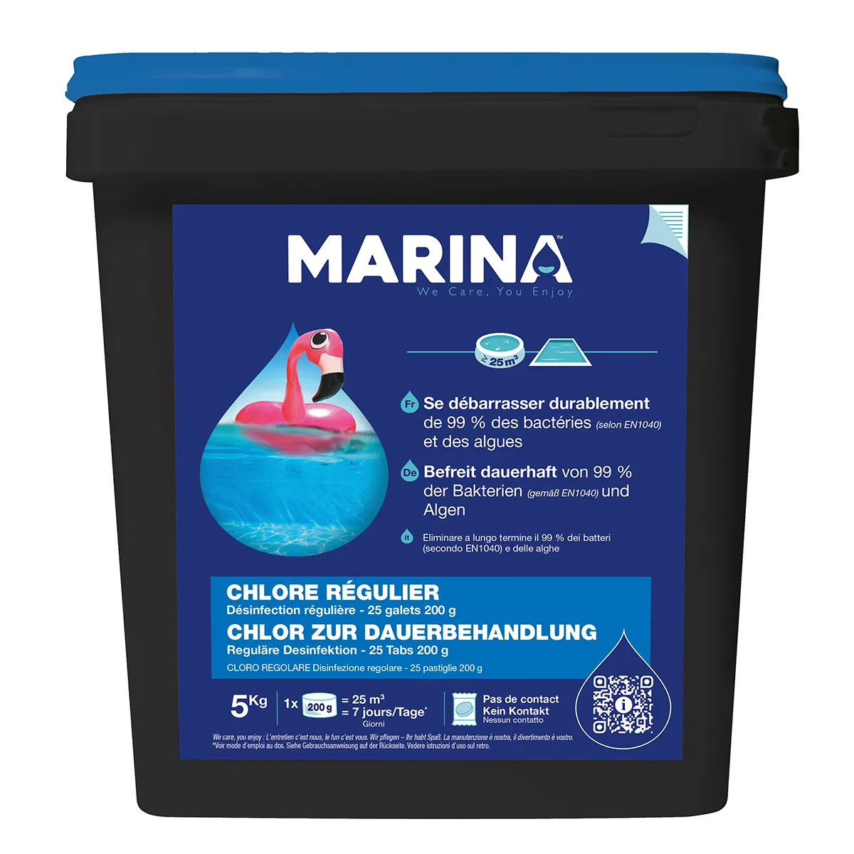 Marina Chlore Régulier Pour Piscine - 1 L