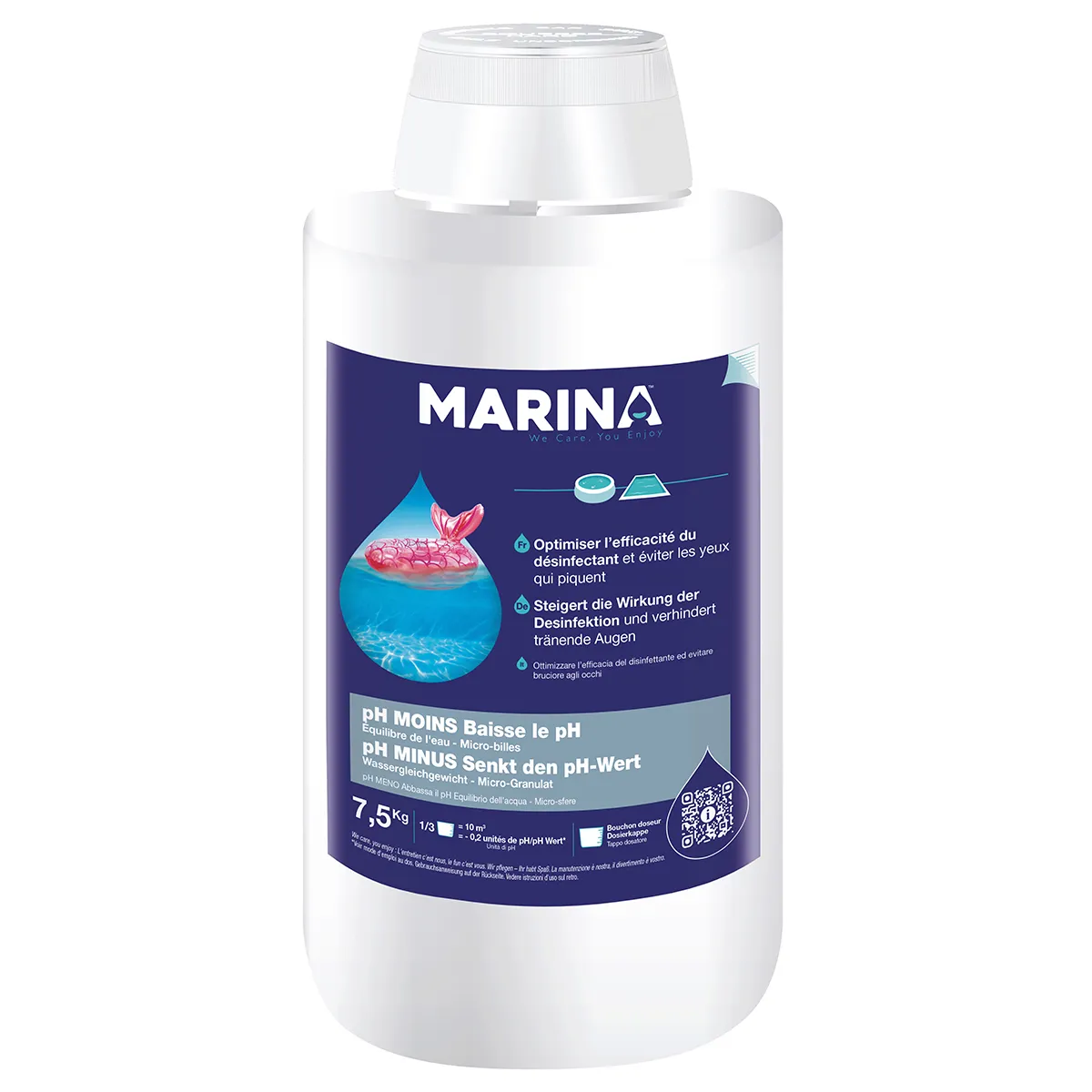 Marina Nettoyant Piscine En Poudre - 1 L