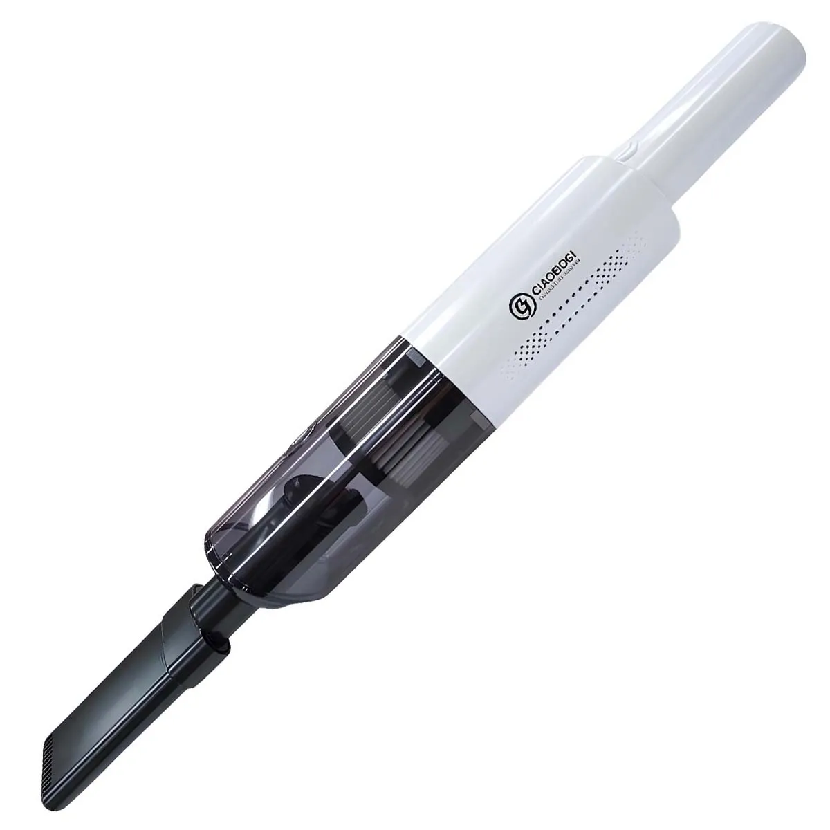Avizar Blanc/Noir Aspirateur Portable Sans Fil 150W Rechargeable Pour Maison Et Voiture