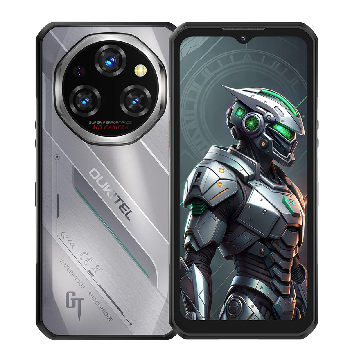 OUKITEL Smartphone  WP62 512Go Silver