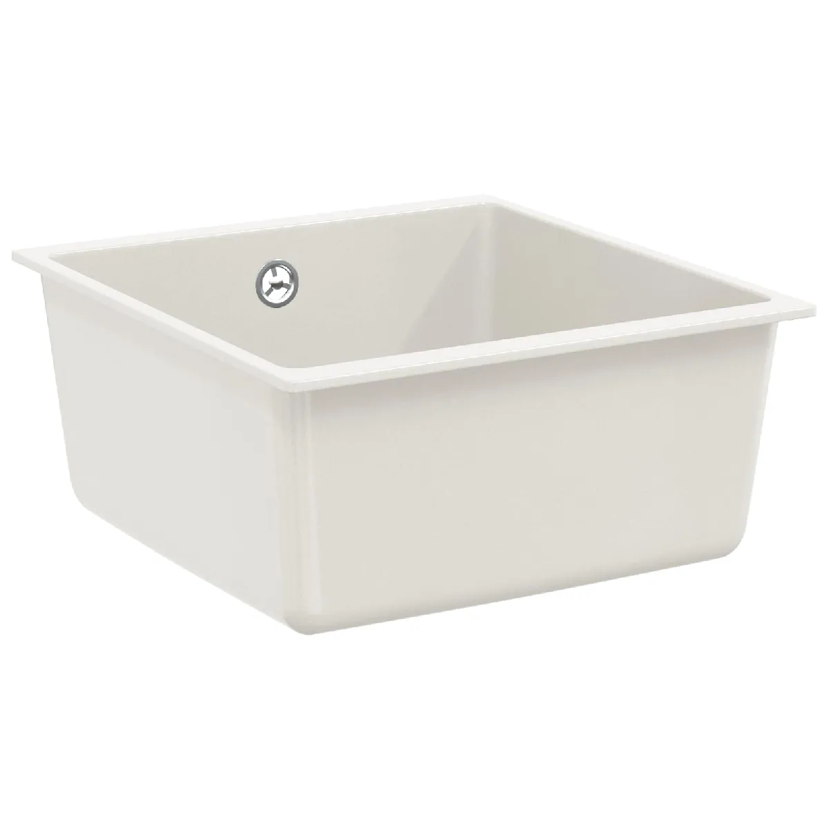 vidaXL Évier 430 x 460 mm 80% et 20% Résine - vue 2