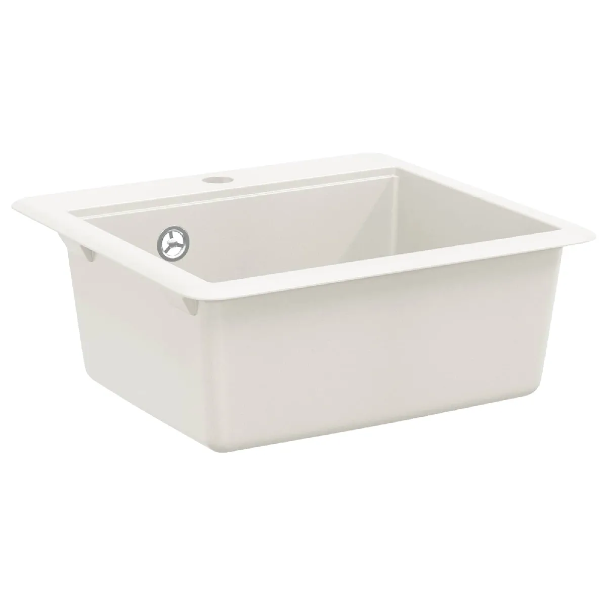 vidaXL Évier 470 x 440 mm Granite