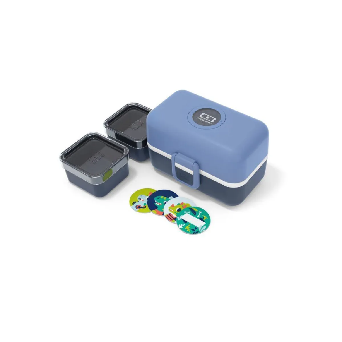 Monbento MB Tresor - Boîte à lunch enfant - Bleu pâle - 800 ml - Image 4