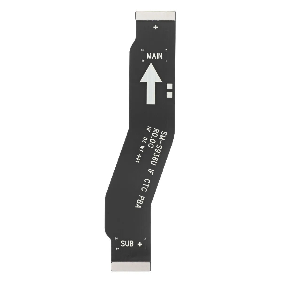 Avizar Noir Clappio Nappe Connecteur Principal Carte Mère Pour Galaxy S25 Plus Câble Flex
