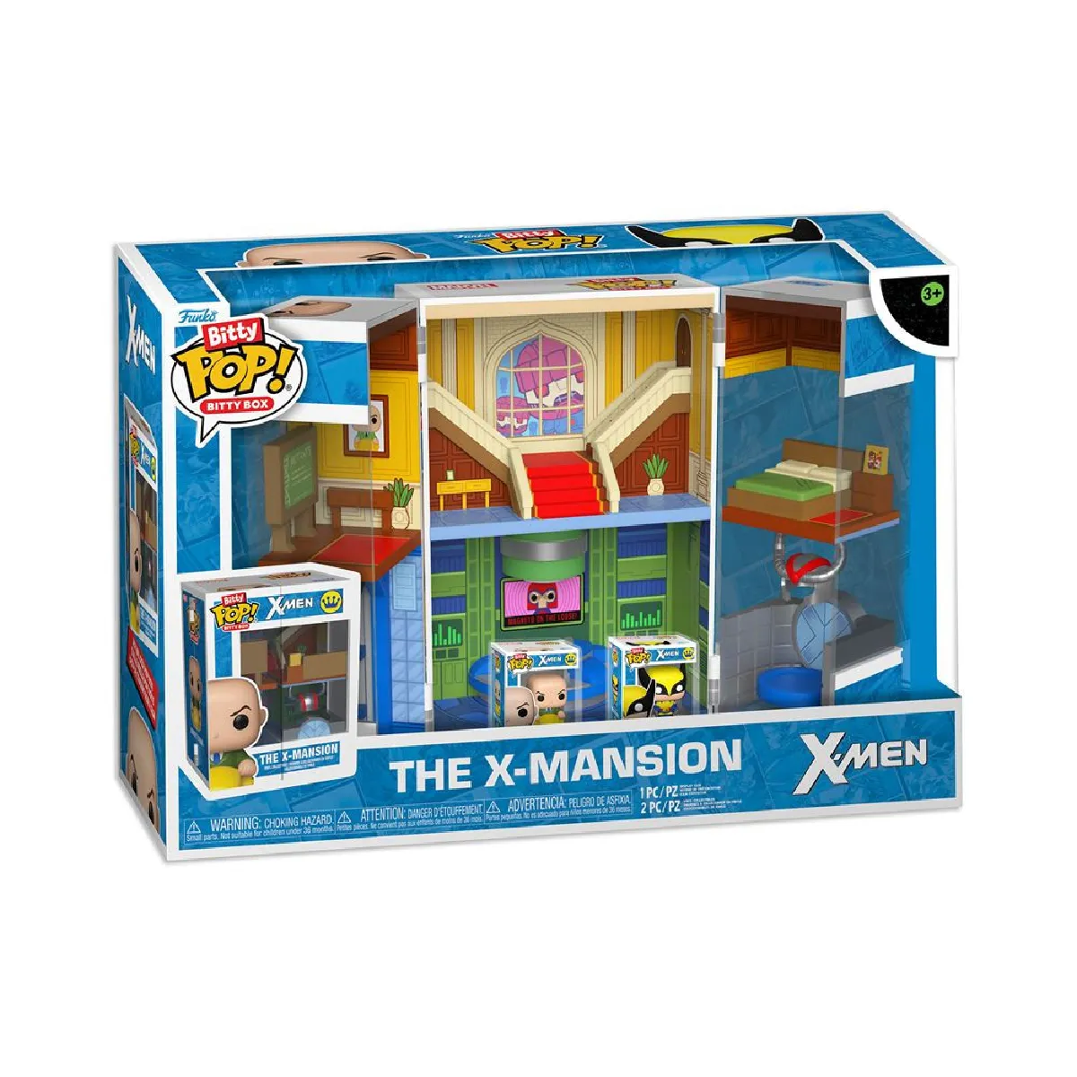 Bitty Boxes X Men Xavier'' School - vue 7