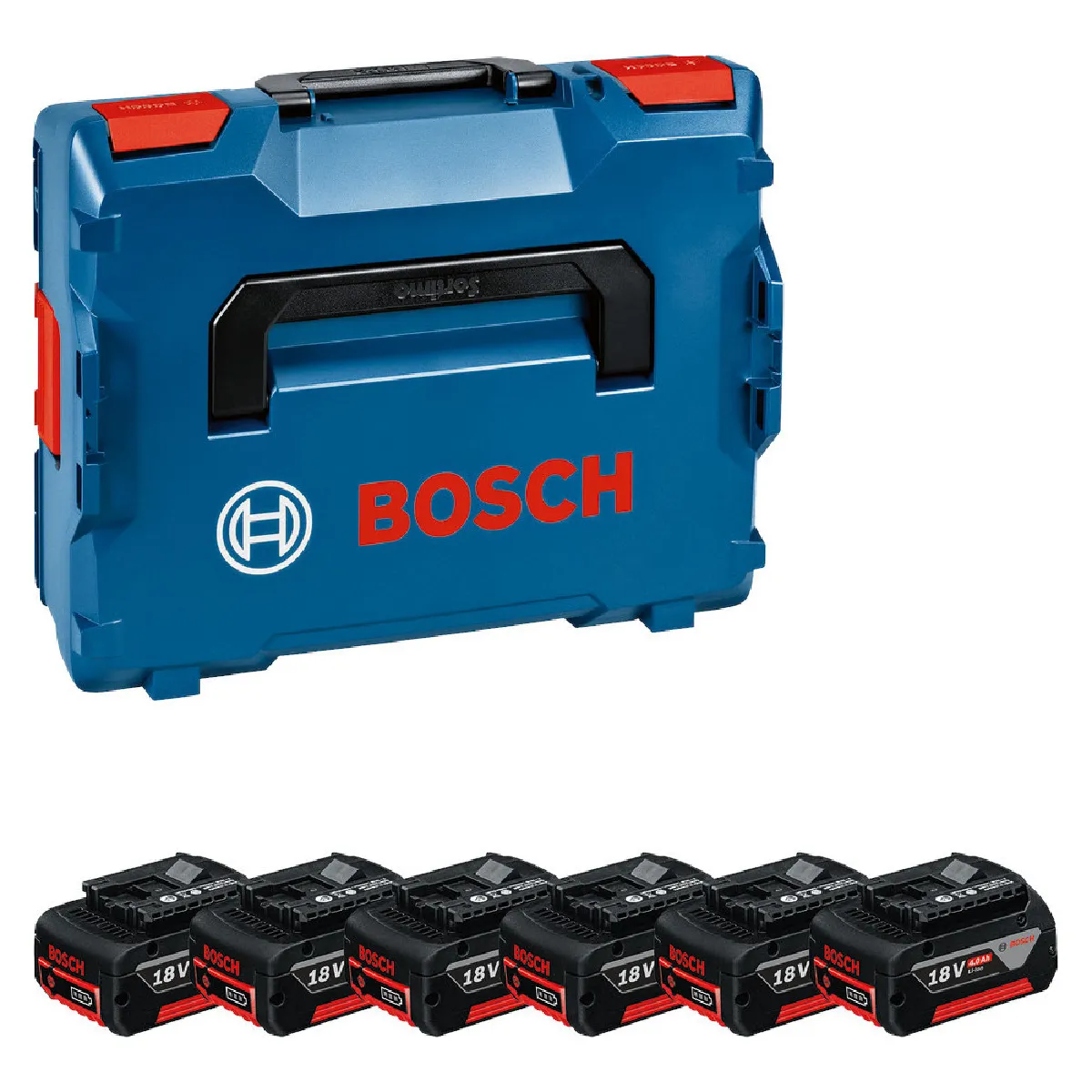 Bosch Batterie 6x GBA 18V 4.0Ah 1600A02A2S - vue 2