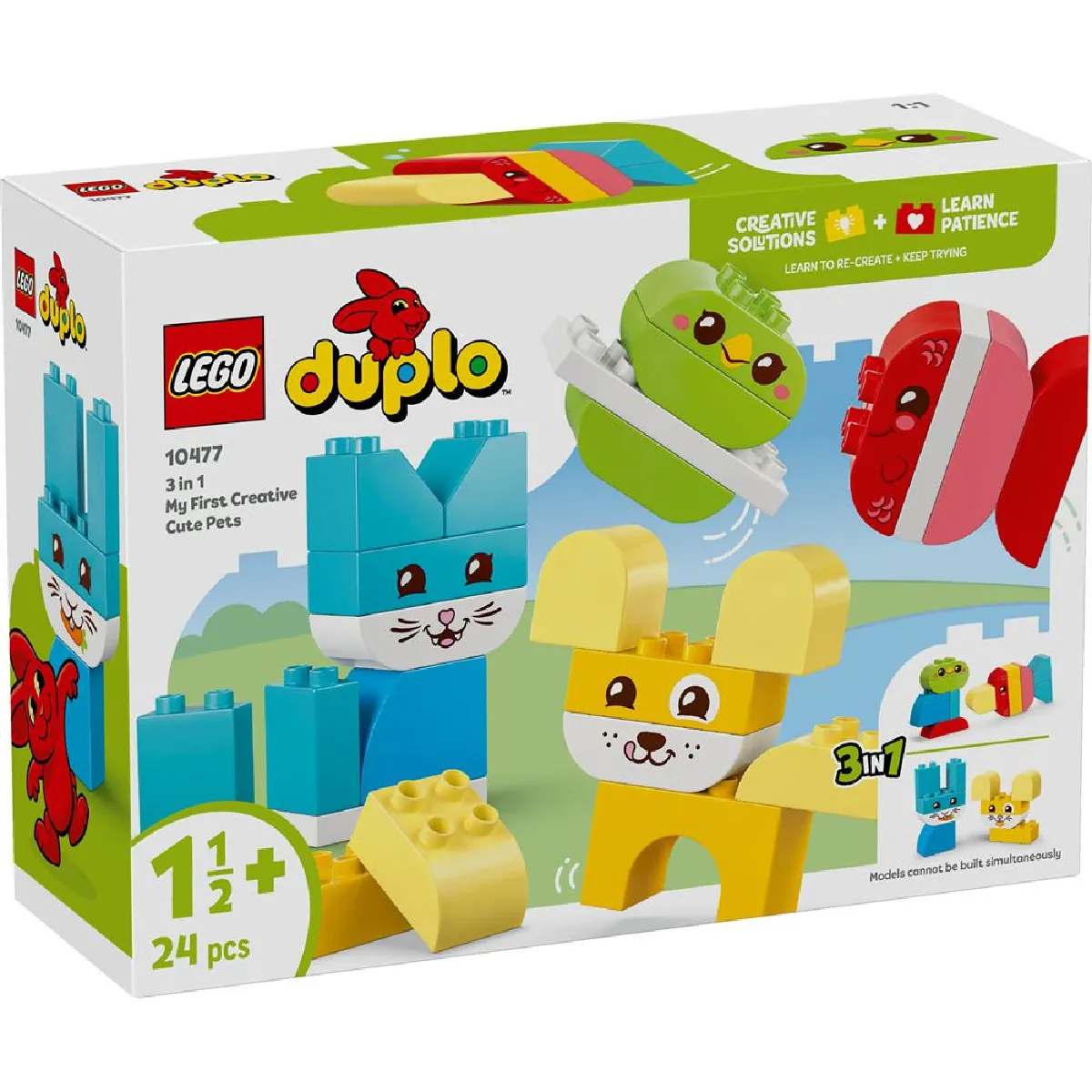 LEGO® DUPLO® My First 10477 Les jolis animaux créatifs 3 en 1 - vue 4