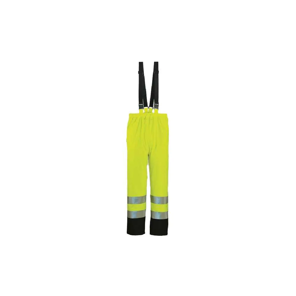 70323 Pantalon de pluie haute visibilité L Jaune/Marine