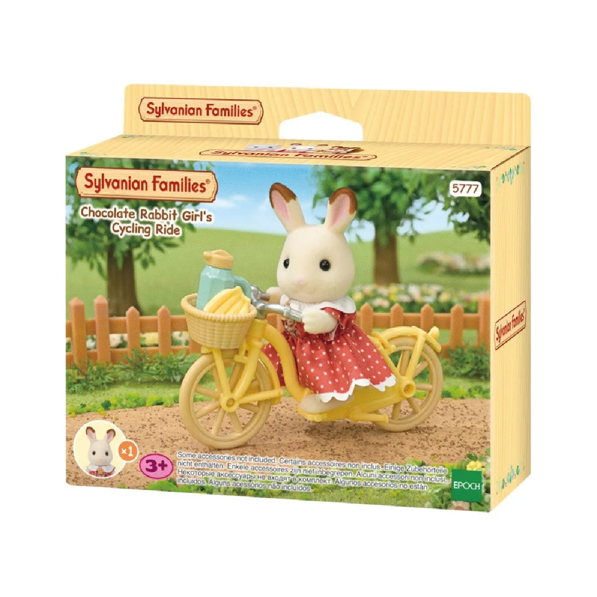 EPH5777 Figurine Fille Lapin avec Vélo - vue 1