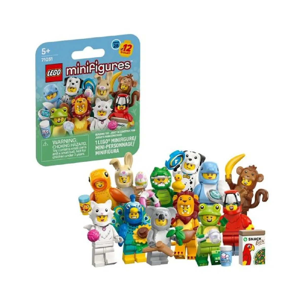LEGO Minifigures Série Animaux 28 71051 - vue 5