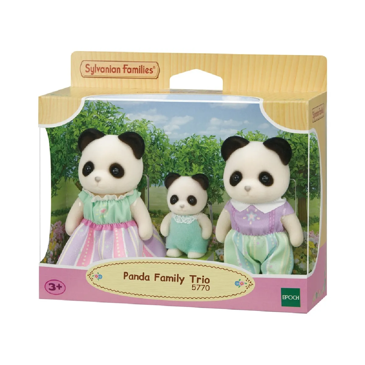 Comparer les prix de EPH5770 Famille Panda - Ensemble 3 figurines articulées