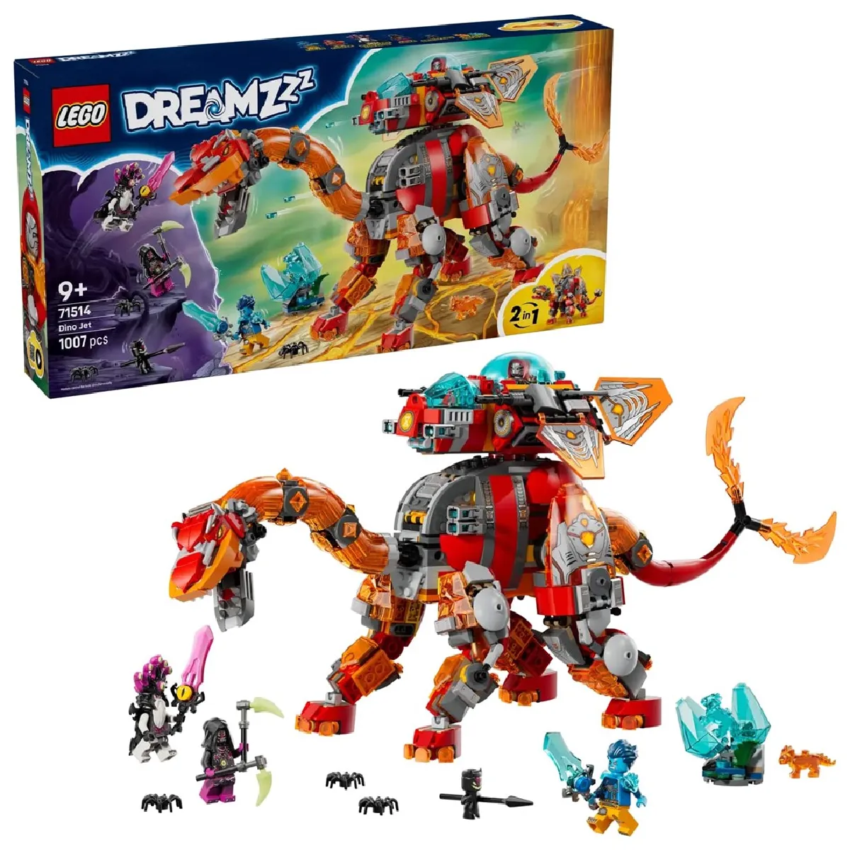 LEGO® DREAMZzz™ 71514 Le vaisseau dino - vue 5