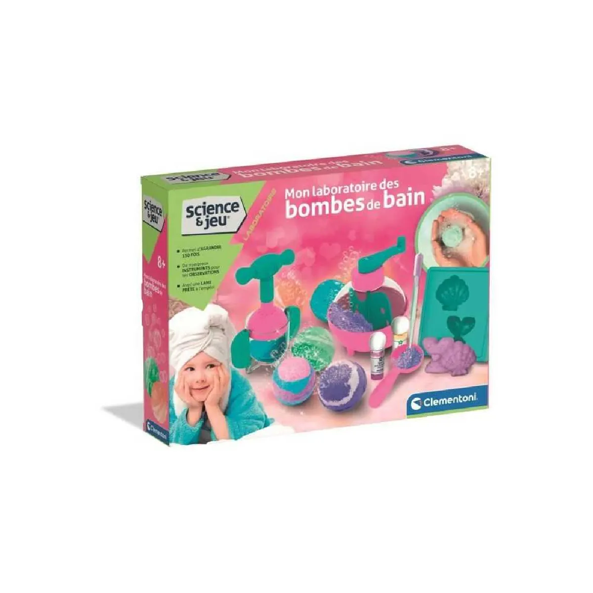 My Bath Bomb Laboratory CLE8005125529254 Kit pour fabriquer bombes de bain parfumées - vue 1
