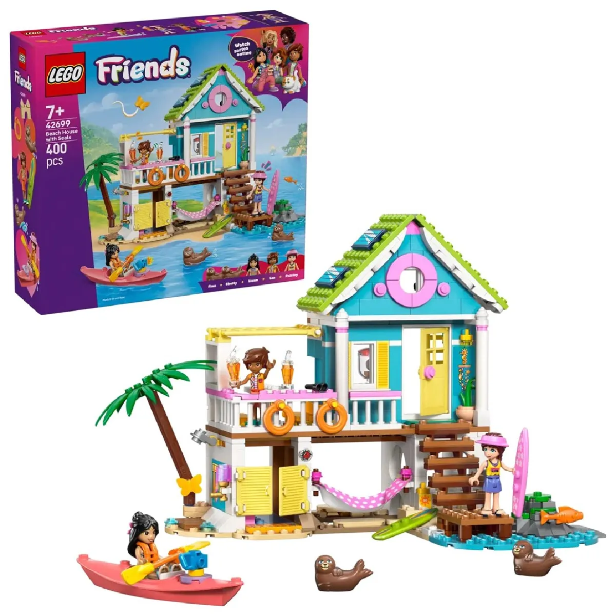 LEGO FRIENDS 42699 Maison de plage avec phoques