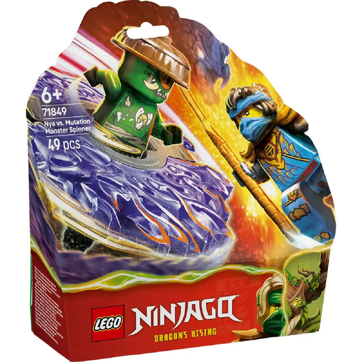 LEGO® Ninjago® 71849 Nya contre la toupie du monstre mutant - vue 4