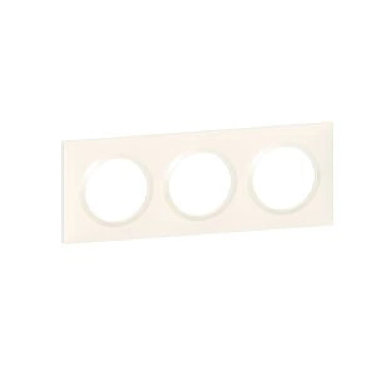 Legrand Blanc Plaque Dooxie - 3 Postes - 600803