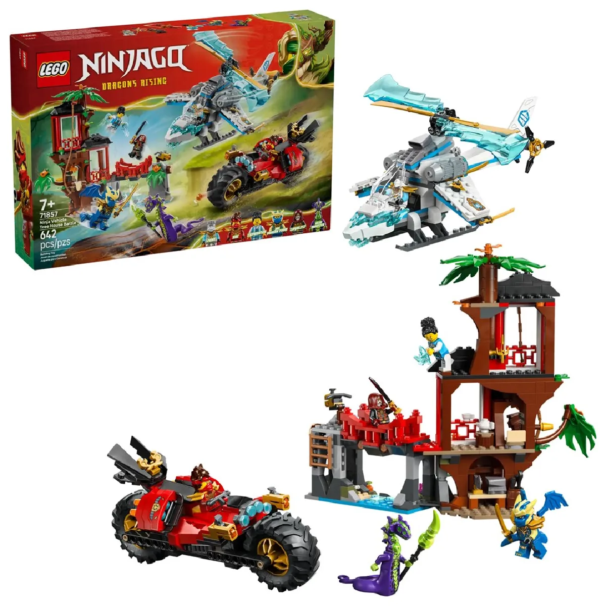 LEGO NINJAGO 71857 Ninja Vehicle Tree House Battle