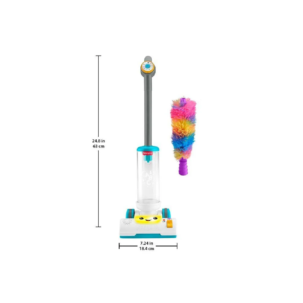 Fisher Price Rires et Éveil Fisher Price Aspirateur 2 en 1 - vue 1