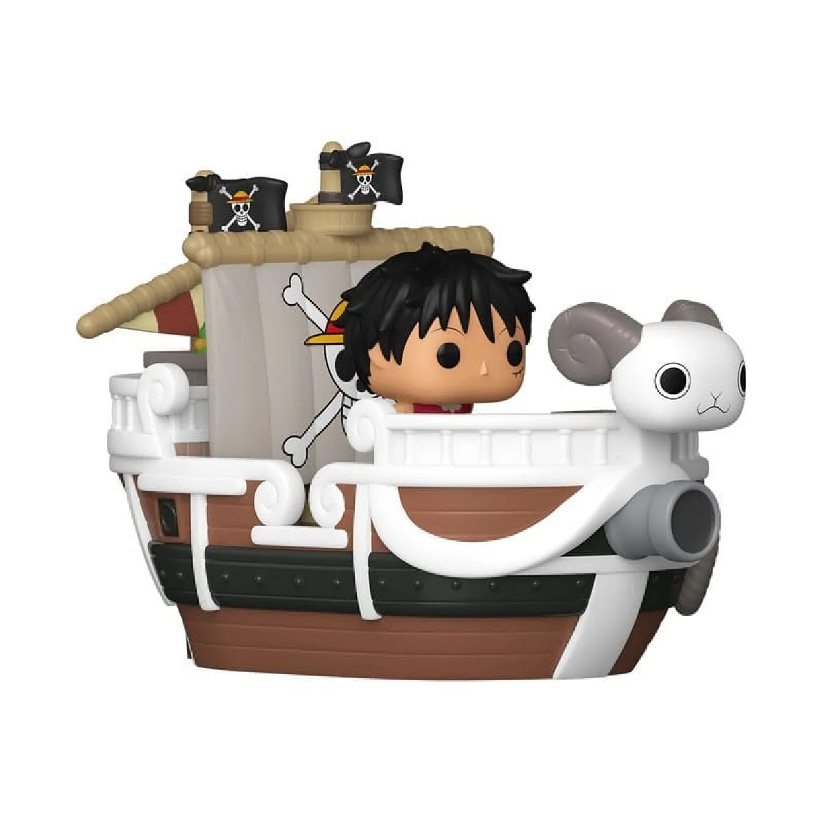 One Piece - Figurine Bitty POP! Monkey D. Luffy et le Vogue Merry 2,5 cm
