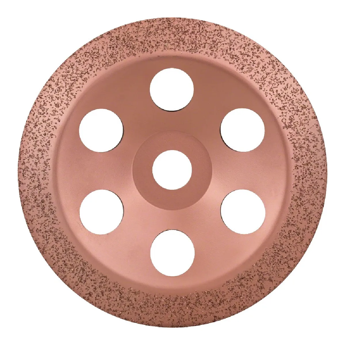 Meule assiette au carbure 180 x 22 23 mm fin surface bombée 1pc - vue 2