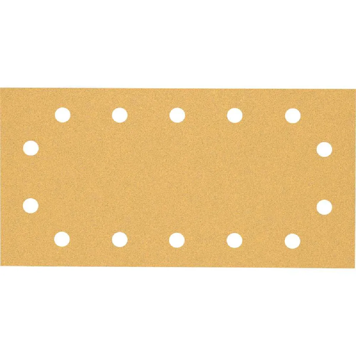 Bosch Expert C470 de papier de verre avec des trous 14 pour ponceuses vibrantes 115 x 230 mm 80 g 10 pcs. - vue 2
