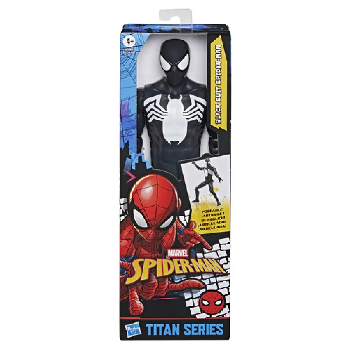 Hasbro Noir Titan Series Spider-Man En Costume