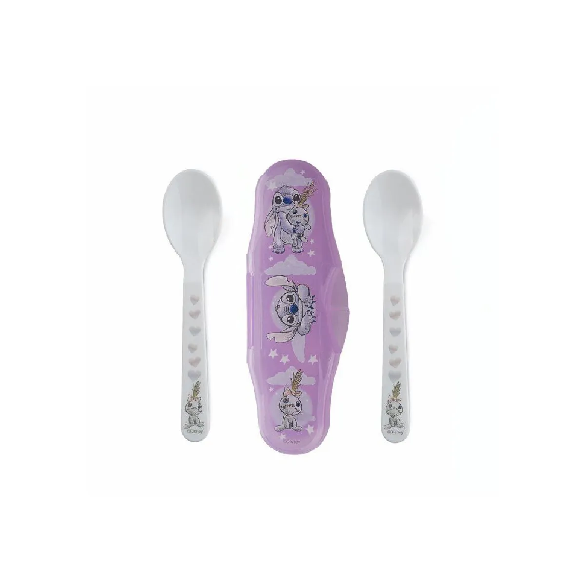 Disney Cuillères enfant 14,2 cm Lilo & Stitch – Set 2 + étui 8412497109661 - vue 2