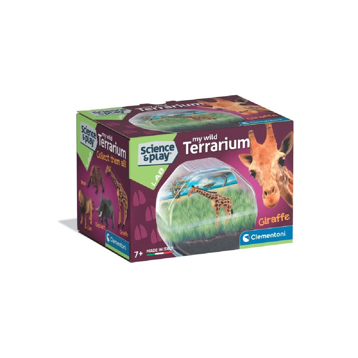 Mini Terrarium 19465 Girafe Kit éducatif savane 7+ - vue 1