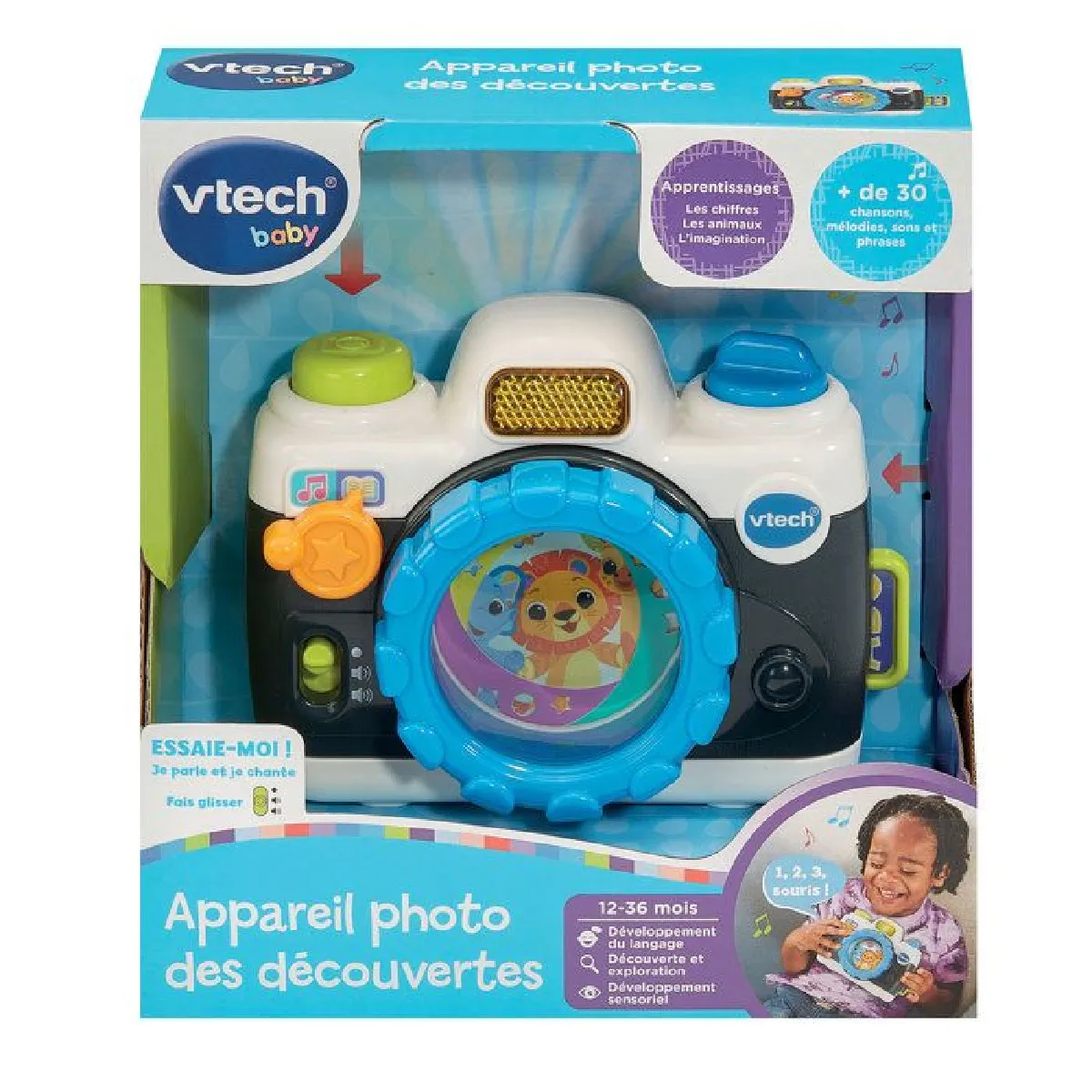 Vtech baby Appareil photo enfant - Multicolore